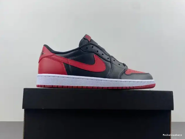 MaikeSneakers Low Jordan 1 Bred 705329-001 Retro Air 0414